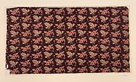 Sample, Merrimac Mills, Cotton, discharge and roller-printed, American